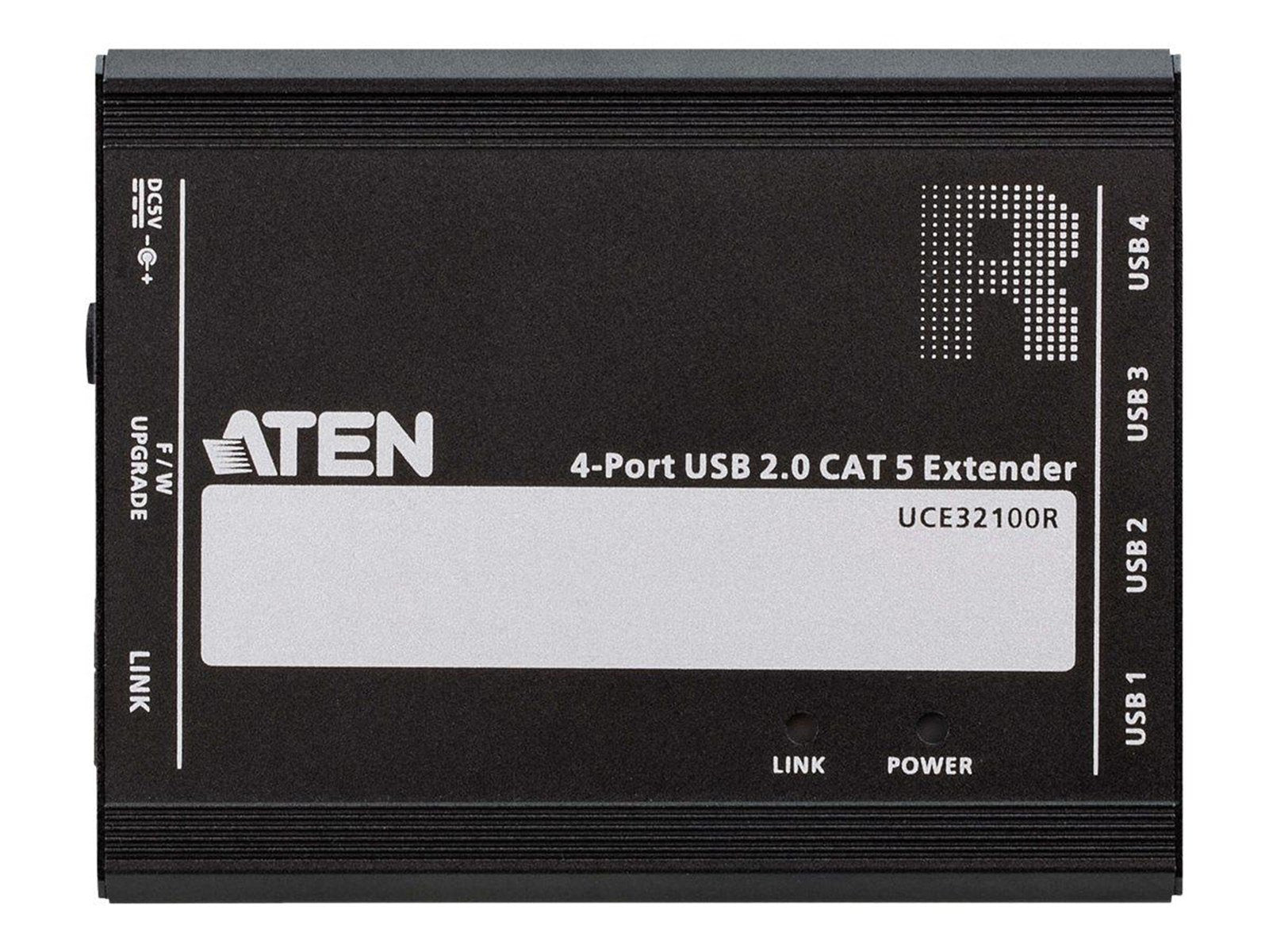 ATEN 4-Port USB 2.0 CAT 5 Extender (up to100m)