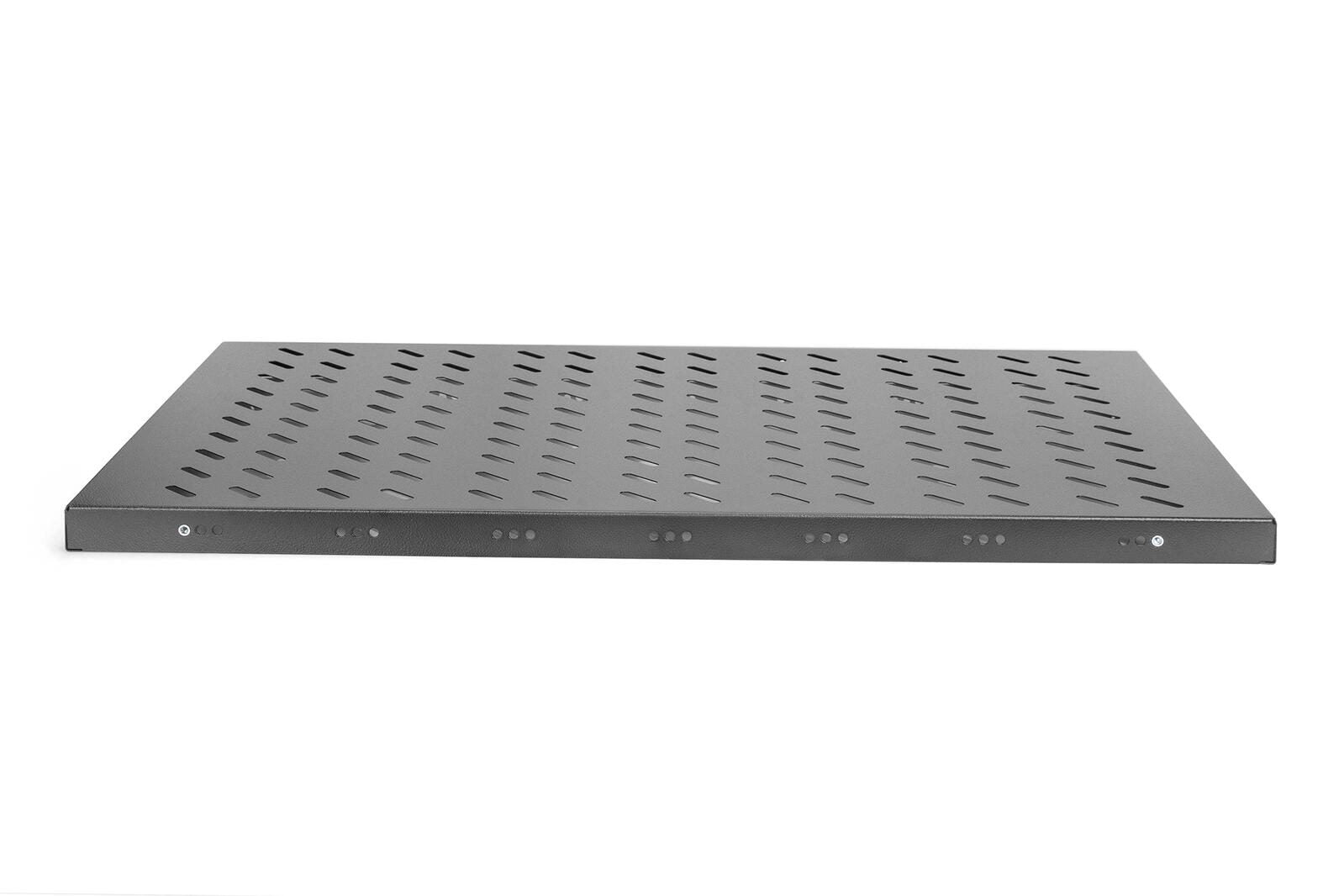 Digitus Fachboden 19'-Schränke festeinbau ab 1.000mm Tiefe bis 50kg 1HE RAL9005 schwarz