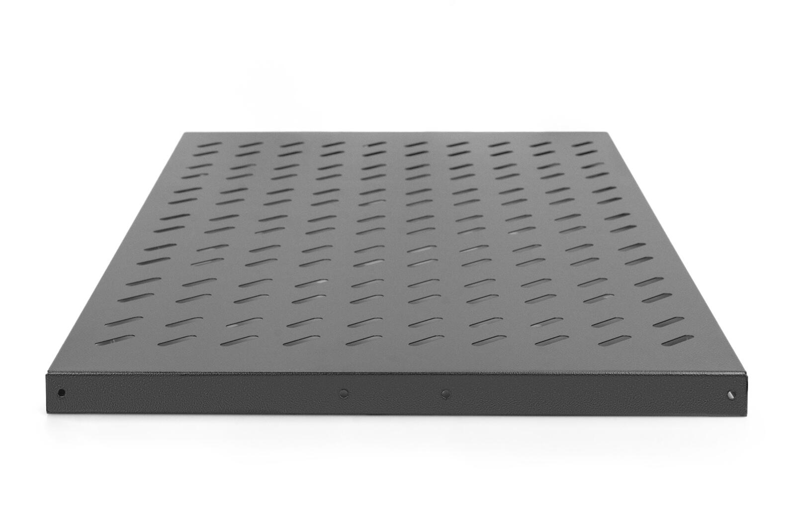 Digitus Fachboden 19'-Schränke festeinbau ab 1.000mm Tiefe bis 50kg 1HE RAL9005 schwarz