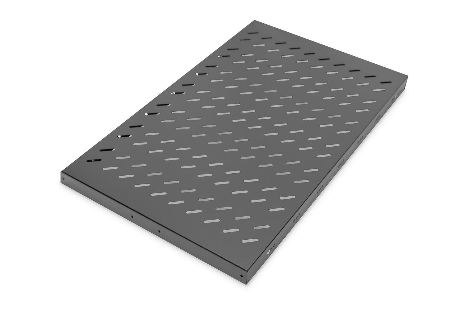 Digitus Fachboden 19'-Schränke festeinbau ab 1.000mm Tiefe bis 50kg 1HE RAL9005 schwarz