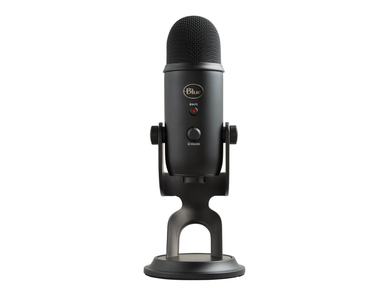 Blue Mic Yeti USB - Blackout - Microphone for Windows PC and Mac