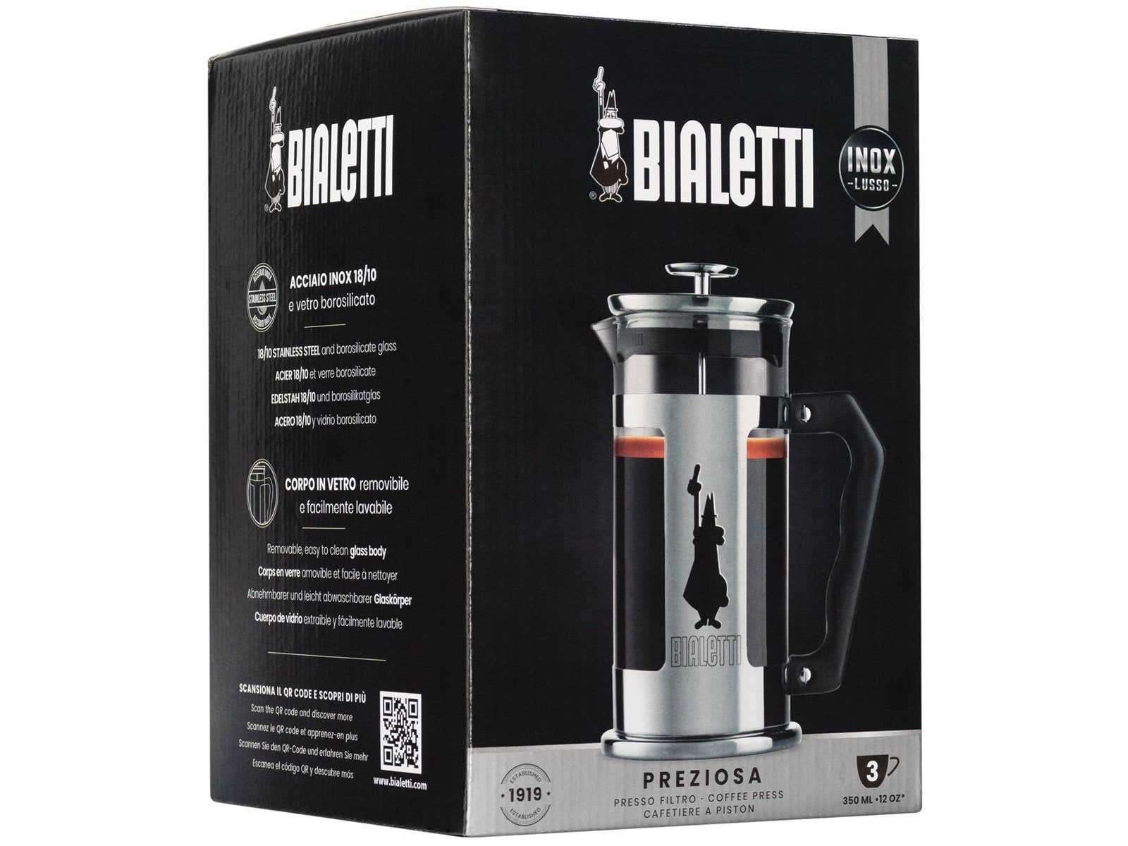 Bialetti Preziosa 3 cups/350 ml