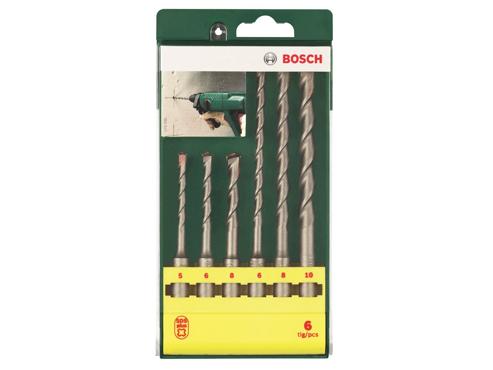 Bosch SDS-plus 6-piece Set