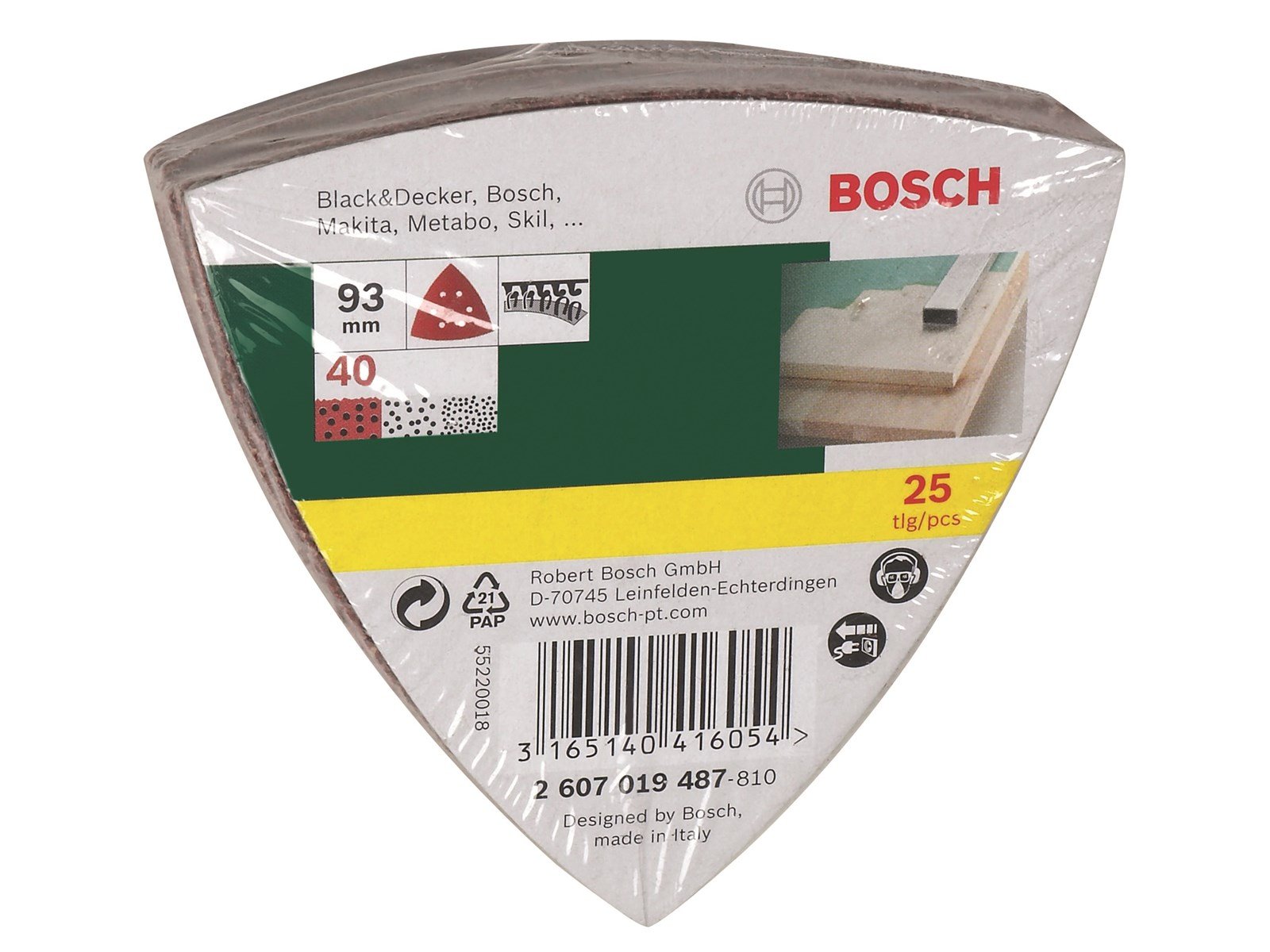 Bosch Sanding sheets 25 Stk.