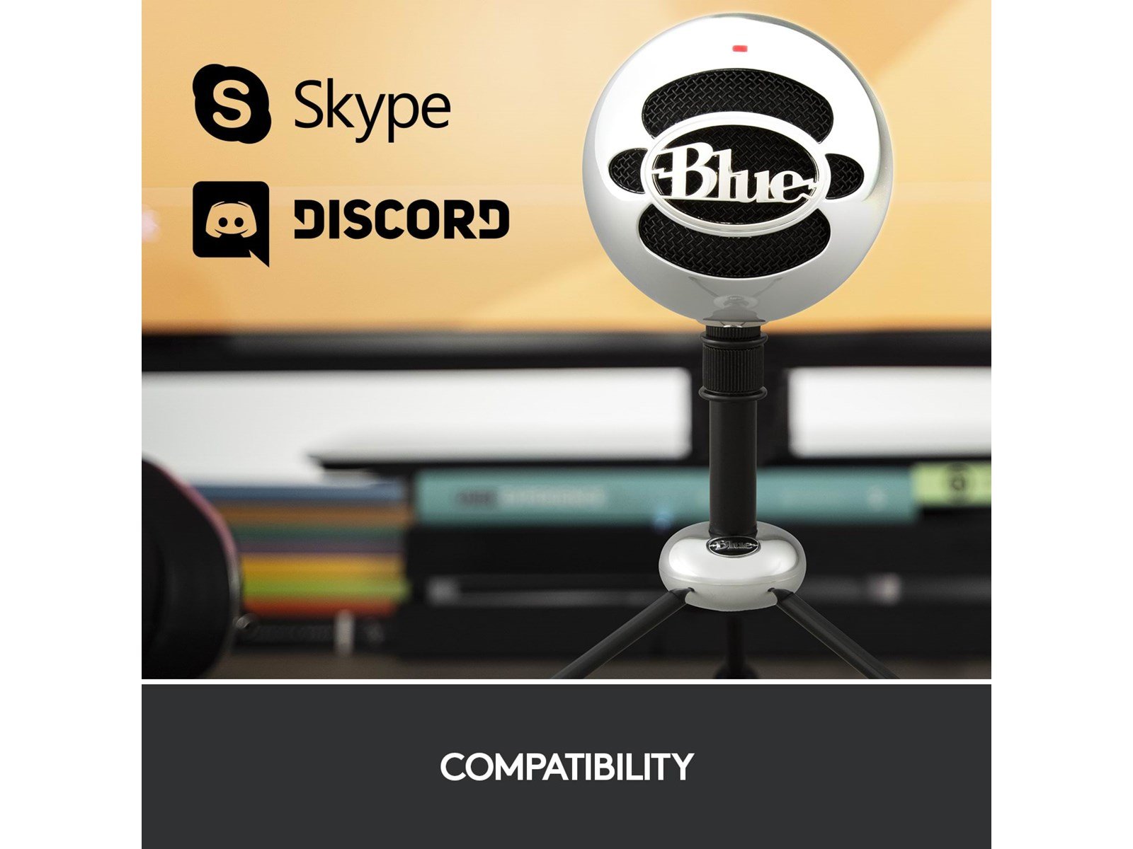 Blue Mic Snowball - Brushed Aluminum