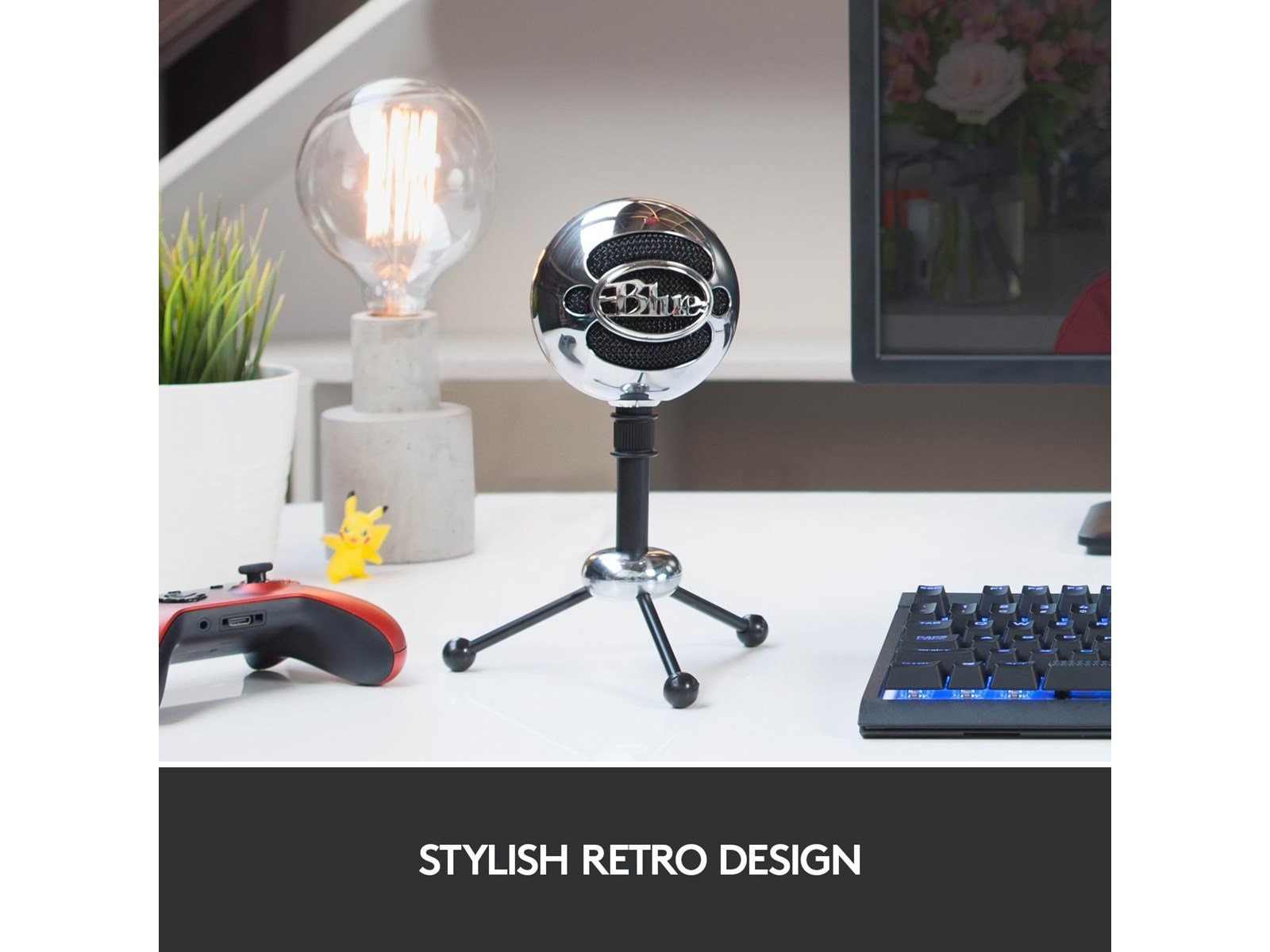 Blue Mic Snowball - Brushed Aluminum