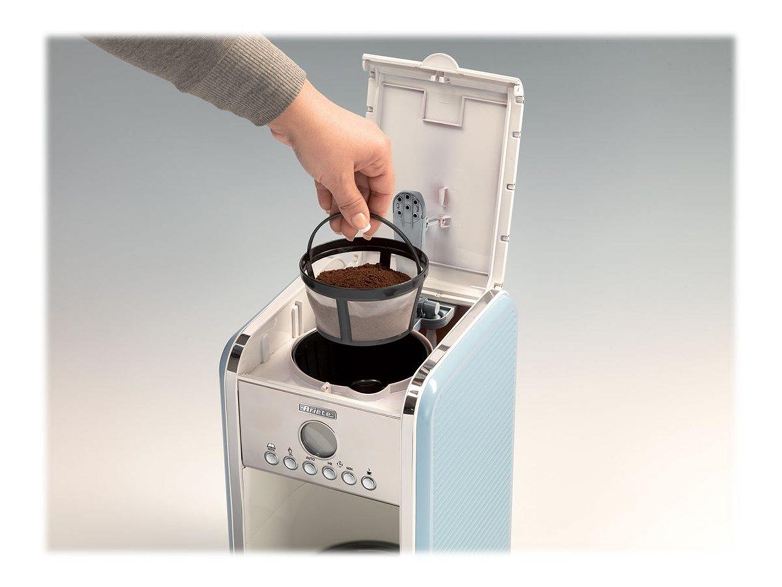 Ariete 1342 Vintage - coffee maker - light blue