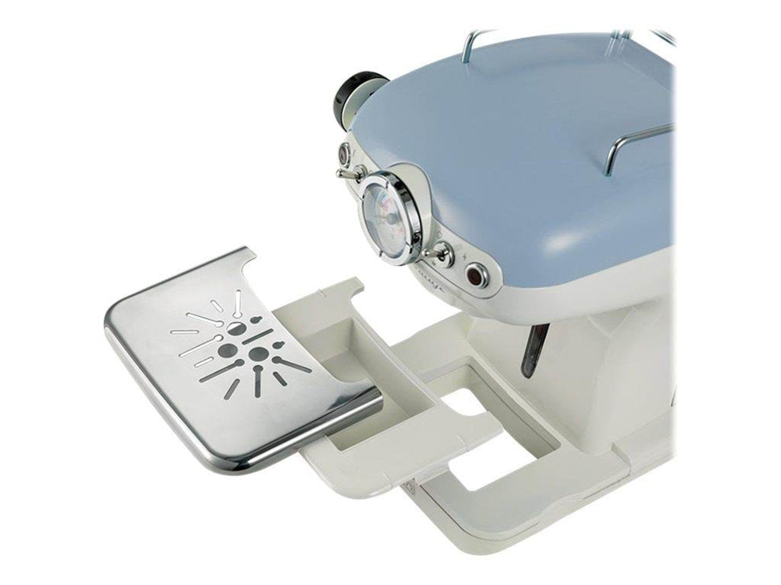 Ariete 1389 Vintage - coffee machine with cappuccinatore - 15 bar - light blue