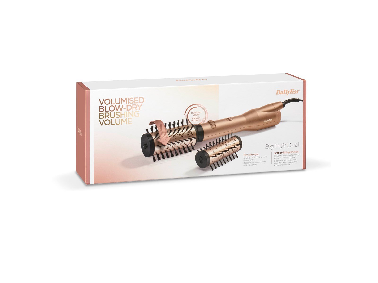 Babyliss Haartrockner / Föhne Big Hair Dual - Gold Edition - 650 W