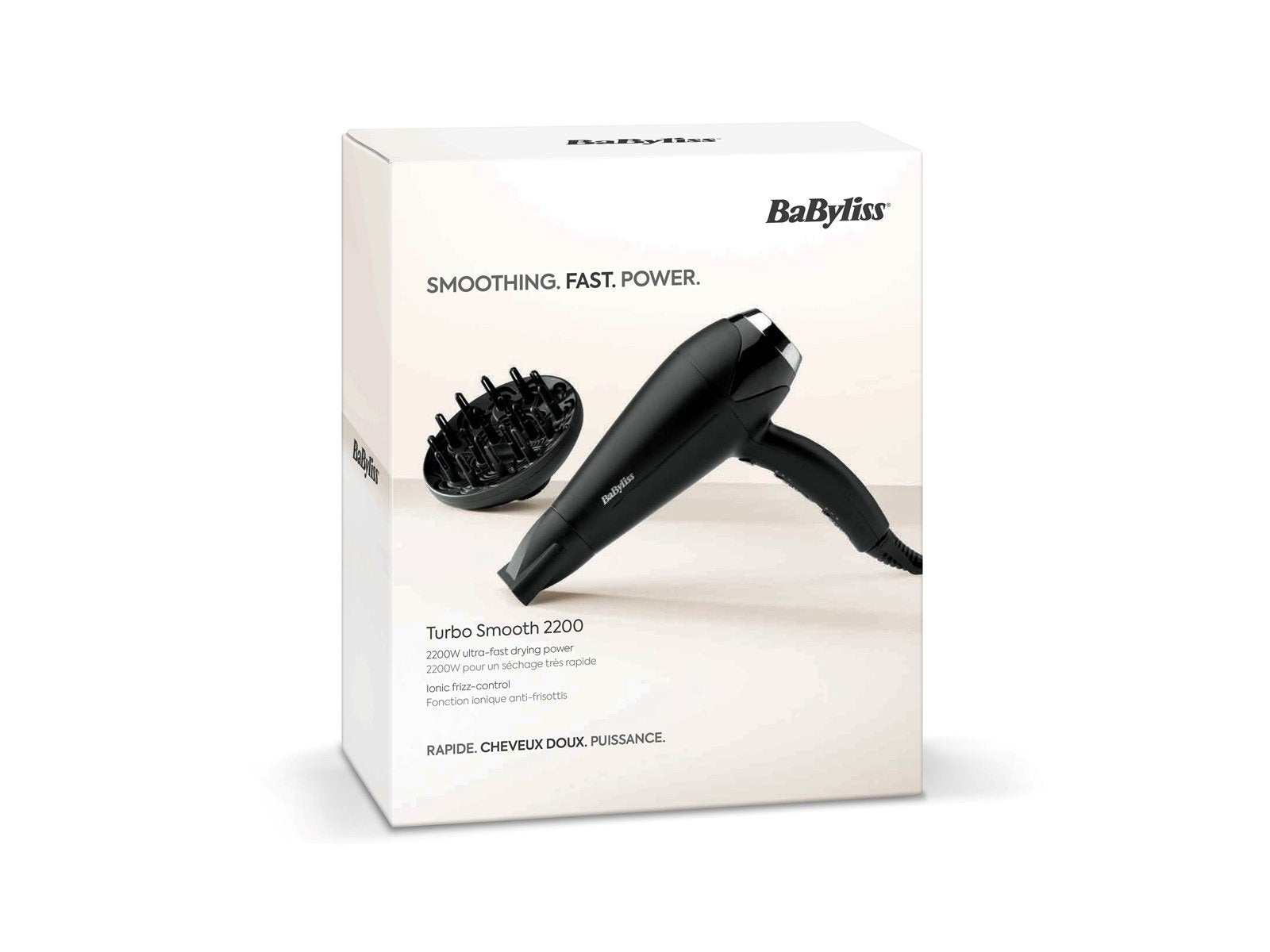 Babyliss Haartrockner / Föhne Turbo Smooth 2200 - 2200 W