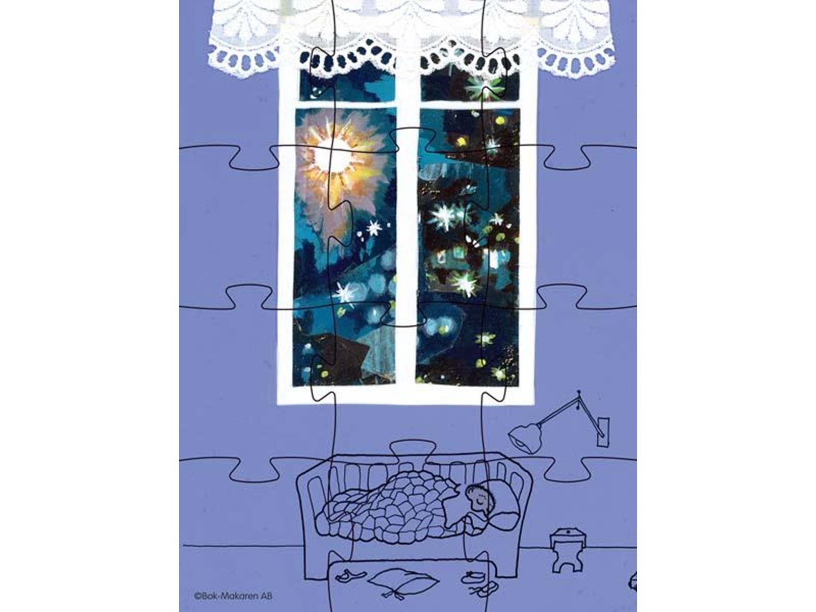 Barbo Toys Alfons Åberg - Deco Puzzle Boden
