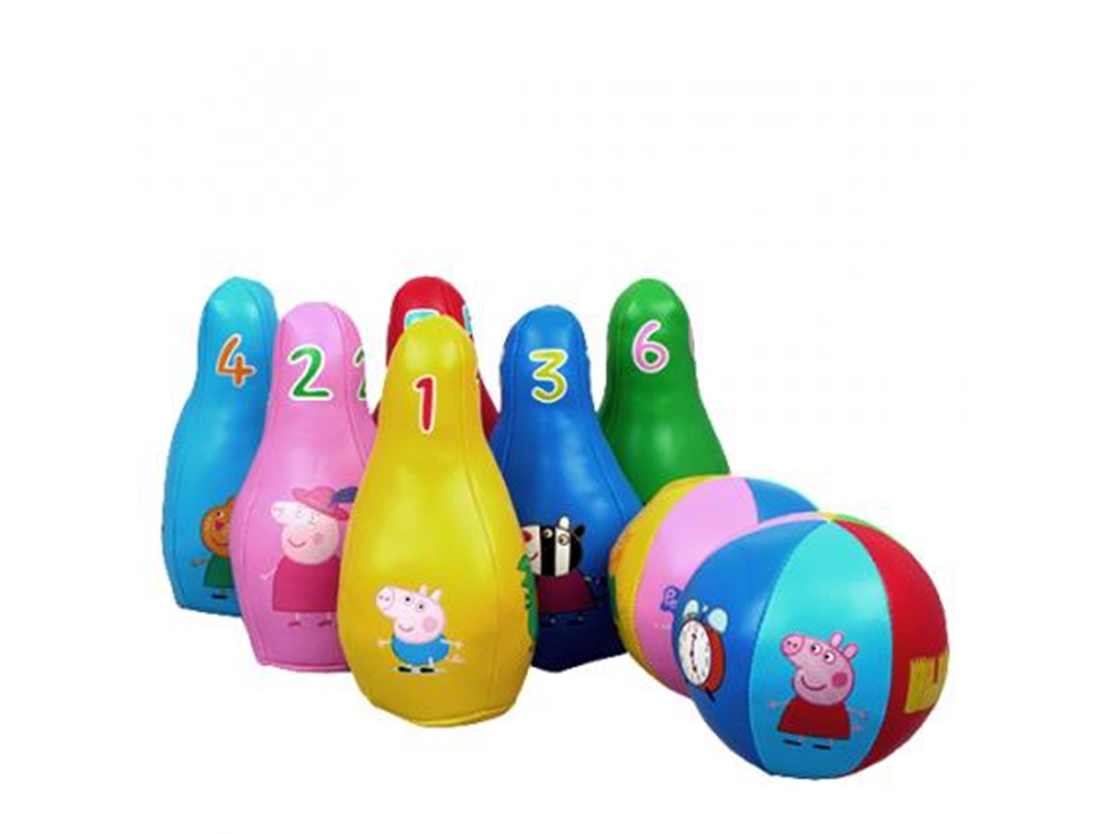 Barbo Toys Peppa Pig - Soft Bowling Set