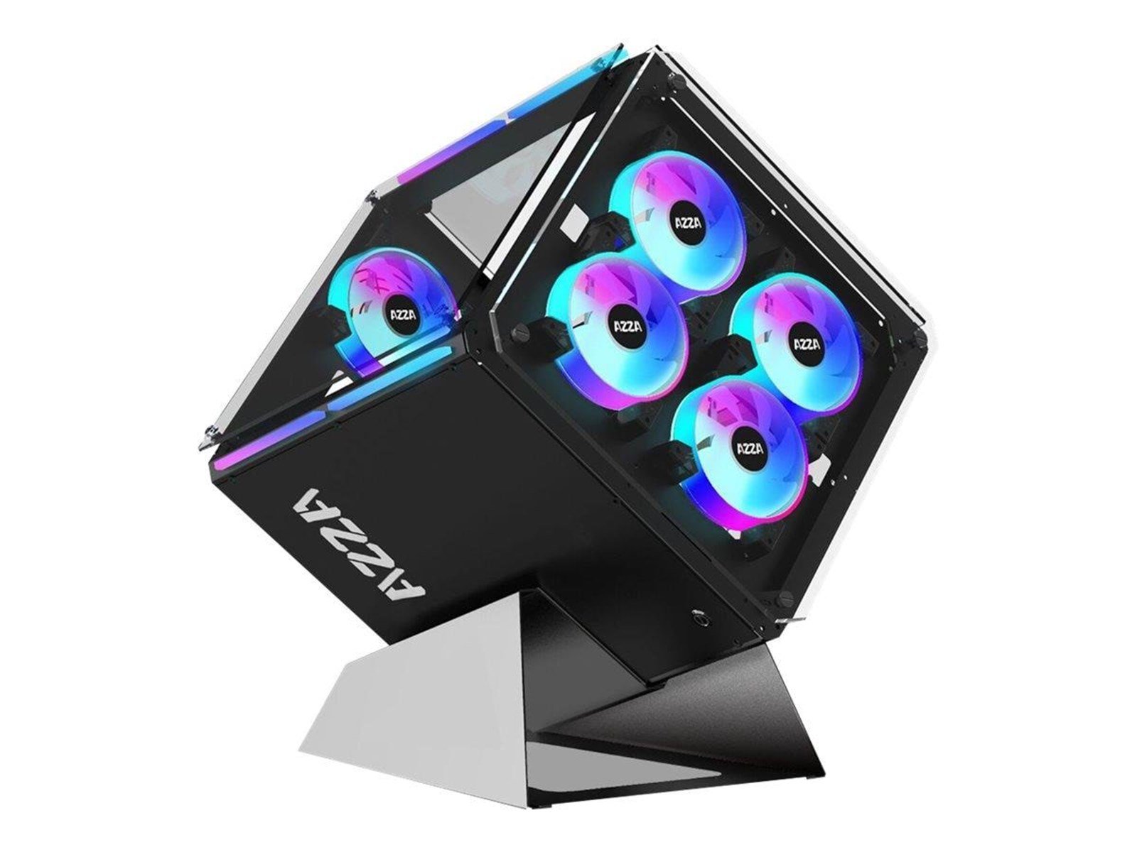 AZZA Cube 802 - Gehäuse - Tower - Schwarz