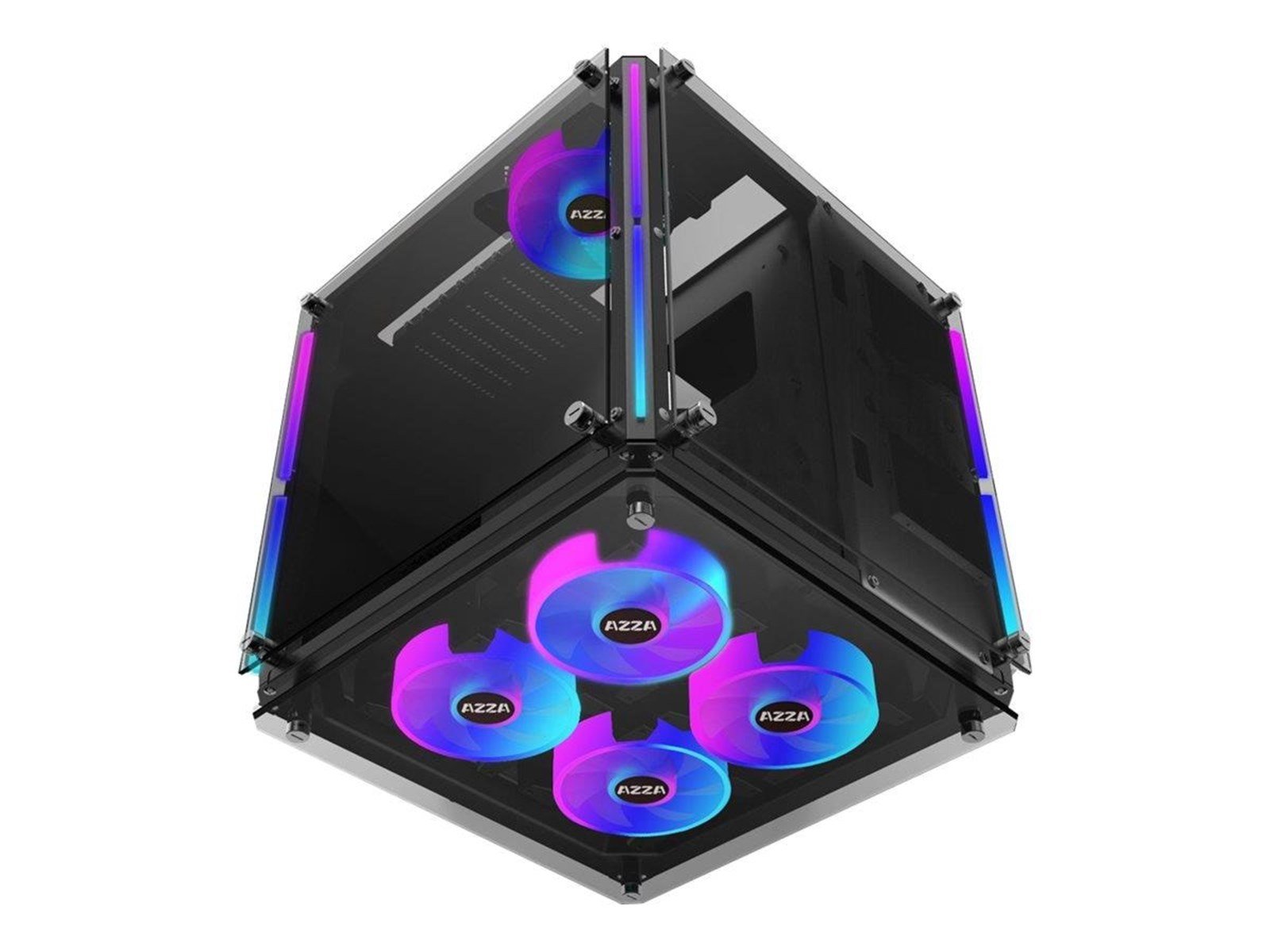 AZZA Cube 802 - Gehäuse - Tower - Schwarz