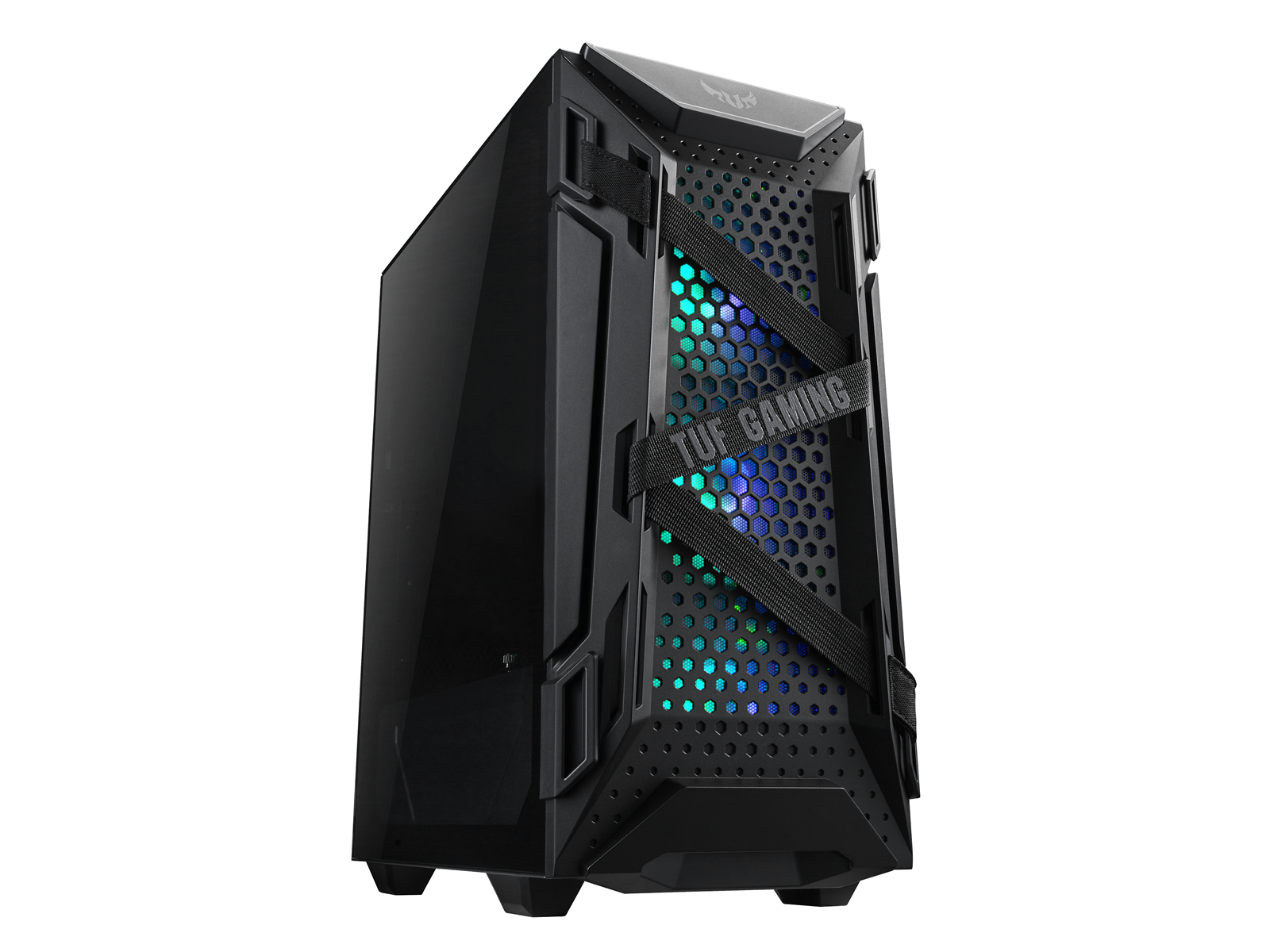 ASUS TUF Gaming GT301 - Gehäuse - Miditower - Schwarz