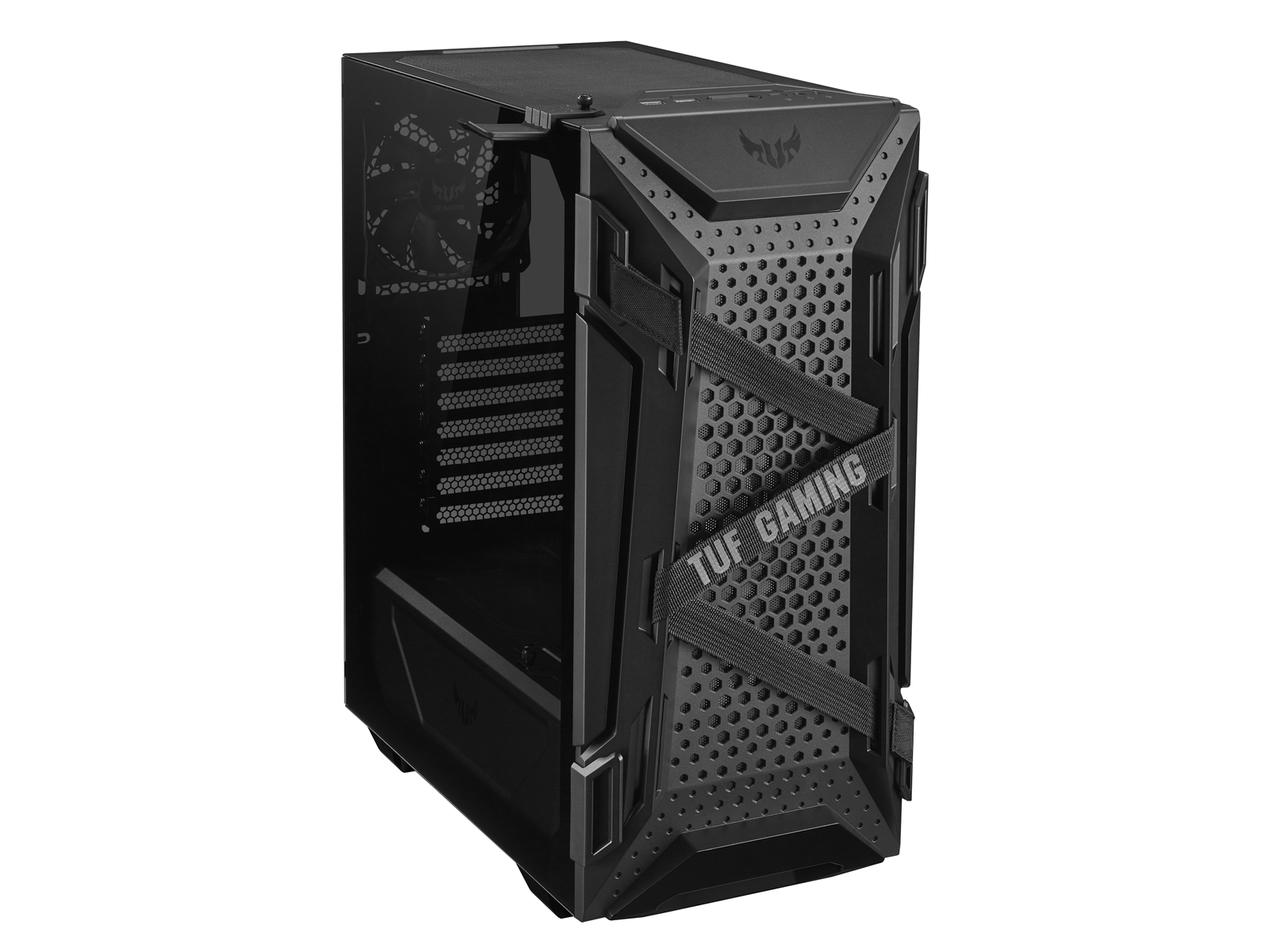 ASUS TUF Gaming GT301 - Gehäuse - Miditower - Schwarz