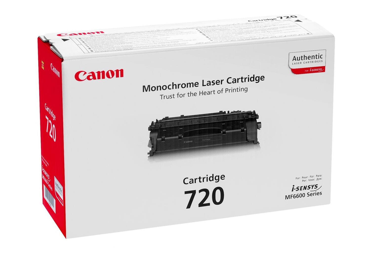 Canon Original Toner 720 schwarz 5.000 Seiten (2617B002)
