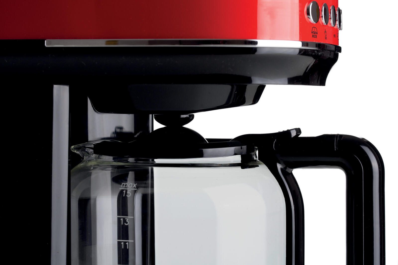 Ariete Moderna Filter-Kaffeemaschine - 1,5 l - rot