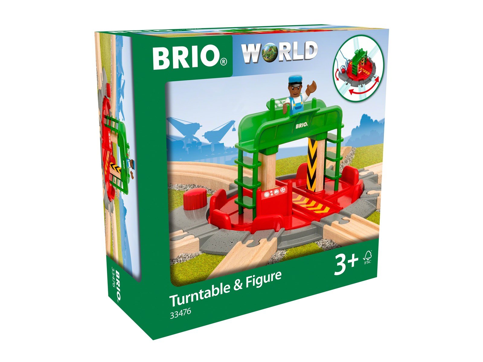 Brio Turntable & Figure