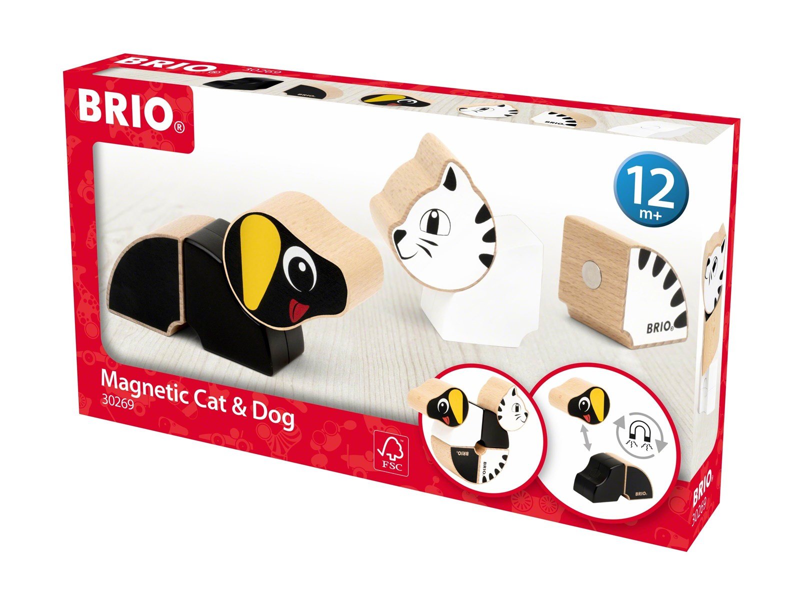 Brio Magnetic Cat and Dog