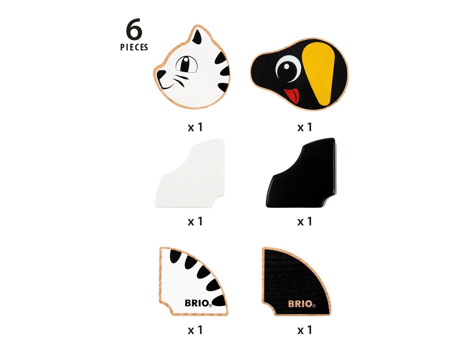 Brio Magnetic Cat and Dog