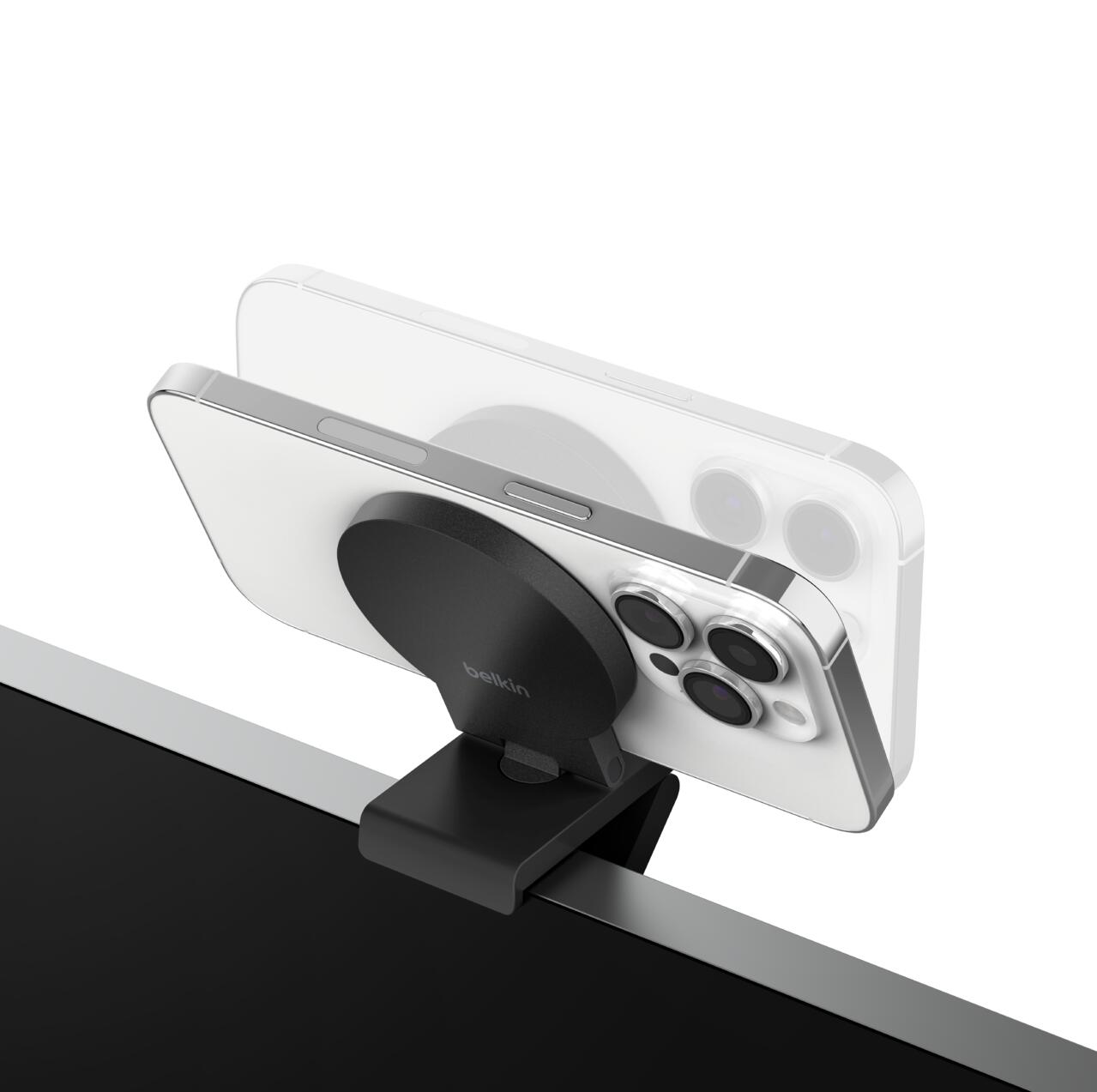 Belkin iPhone-Halter mit MagSafe für Bildschirme