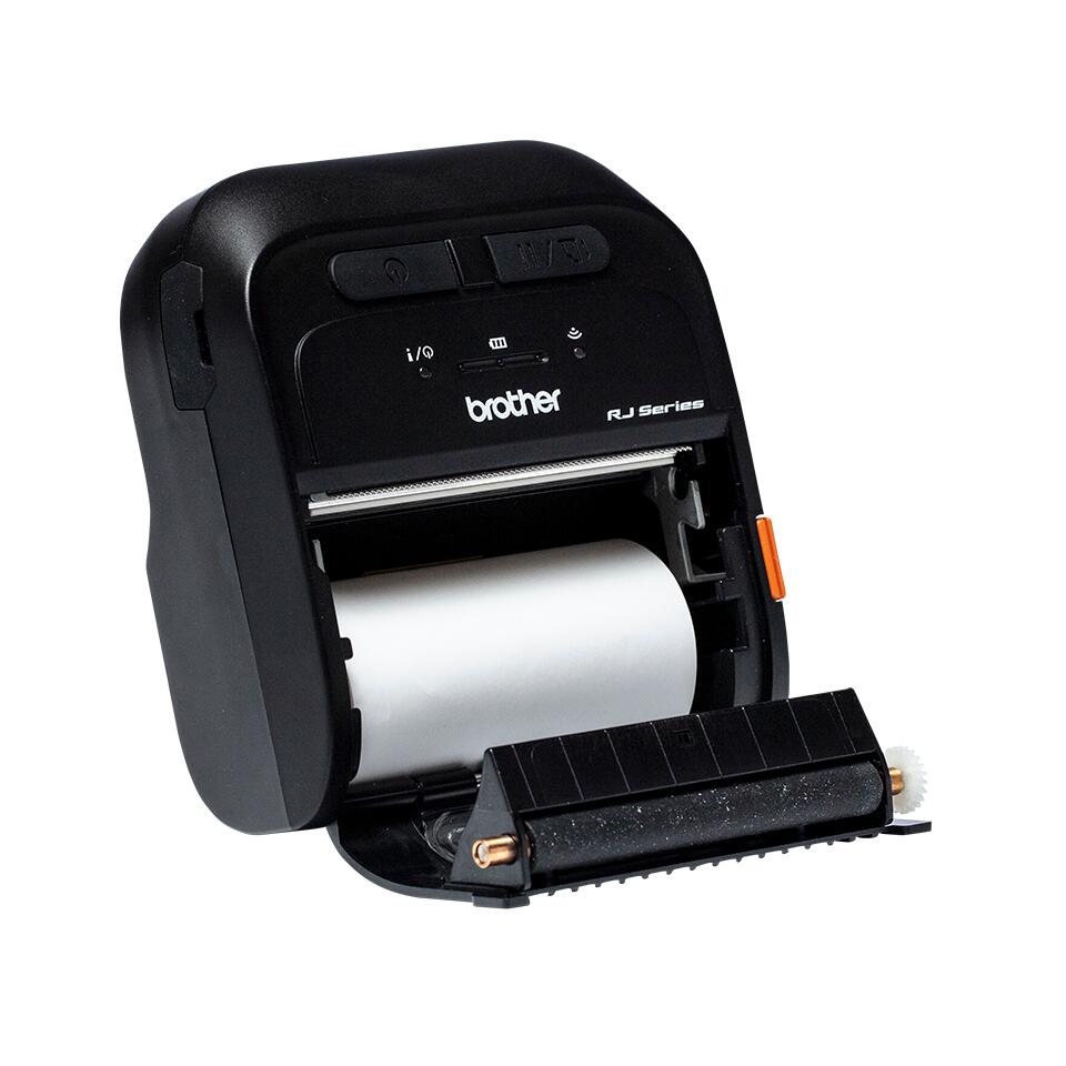 Brother RJ-3055WB mobiler Belegdrucker (80 mm Medienbreite, 101,06 mm/Sek., Bluetooth, Mikro USB, WLAN) (RJ3055WBXX1)