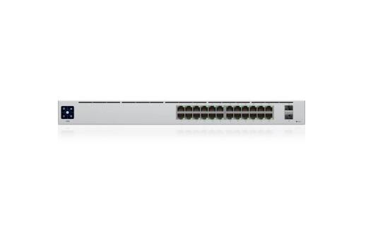 Ubiquiti UniFi Switch USW-24 managed Switch 24x 1GbE + 2x 1G SFP an Rack montierbar (USW-24)