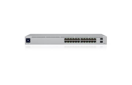 Ubiquiti UniFi Switch USW-24 managed Switch 24x 1GbE + 2x 1G SFP an Rack montierbar (USW-24)