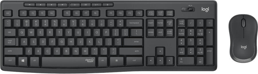 Logitech MK295 Wireless Desktop grafit