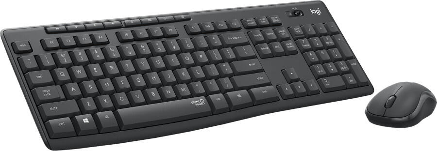 Logitech MK295 Wireless Desktop grafit