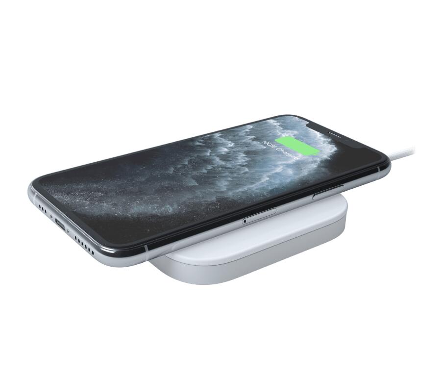 Logitech Powered Pad kabelloses Ladegerät weiß
