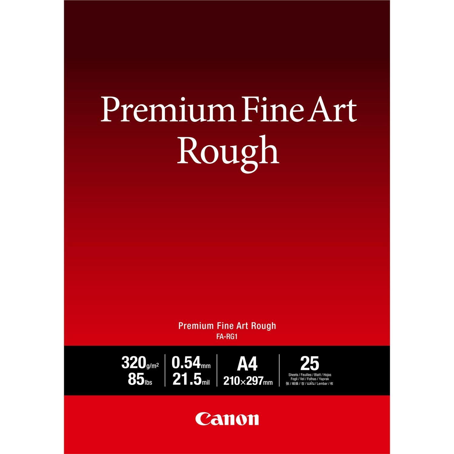 Canon FA-RG1 Premium Kunstpapier Baumwolle A4 210x297mm - 25 Blatt 320g/m²