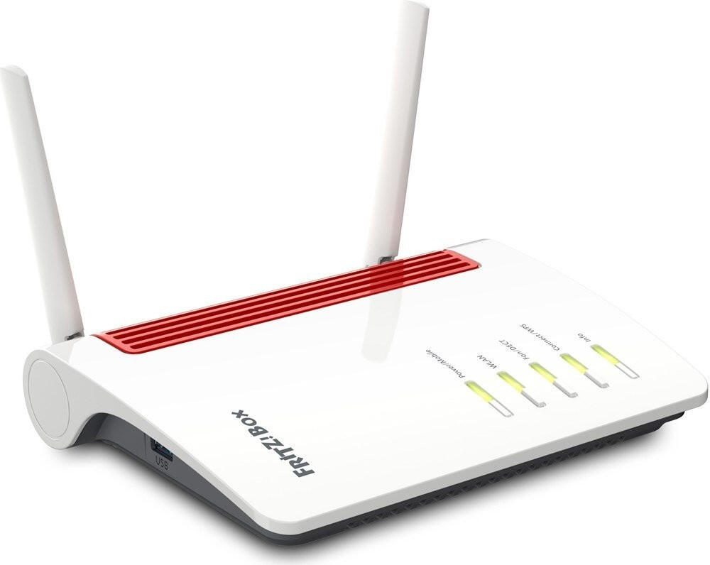 AVM FRITZBox 6850 LTE Wireless Router DSL/WWAN 4-Port-Switch GigE WiFi5 Dual-Band VoIP-Telefonadapter (DECT)