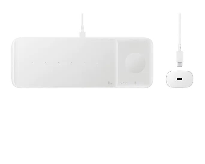 Samsung Wireless Charger Trio EP-P6300 - Induktive Ladestation (White)
