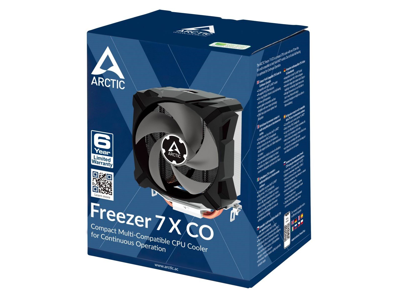 Arctic Freezer 7 X CO - CPU-Luftkühler - Max 23 dBA