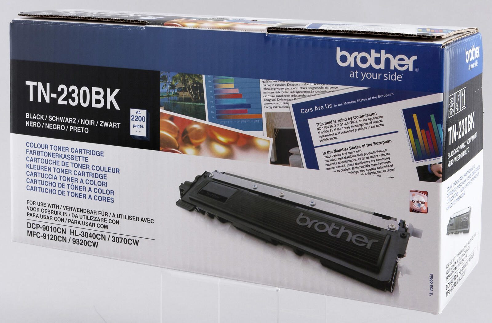 Brother Original TN230BK Toner schwarz 2.200 Seiten (TN-230BK)