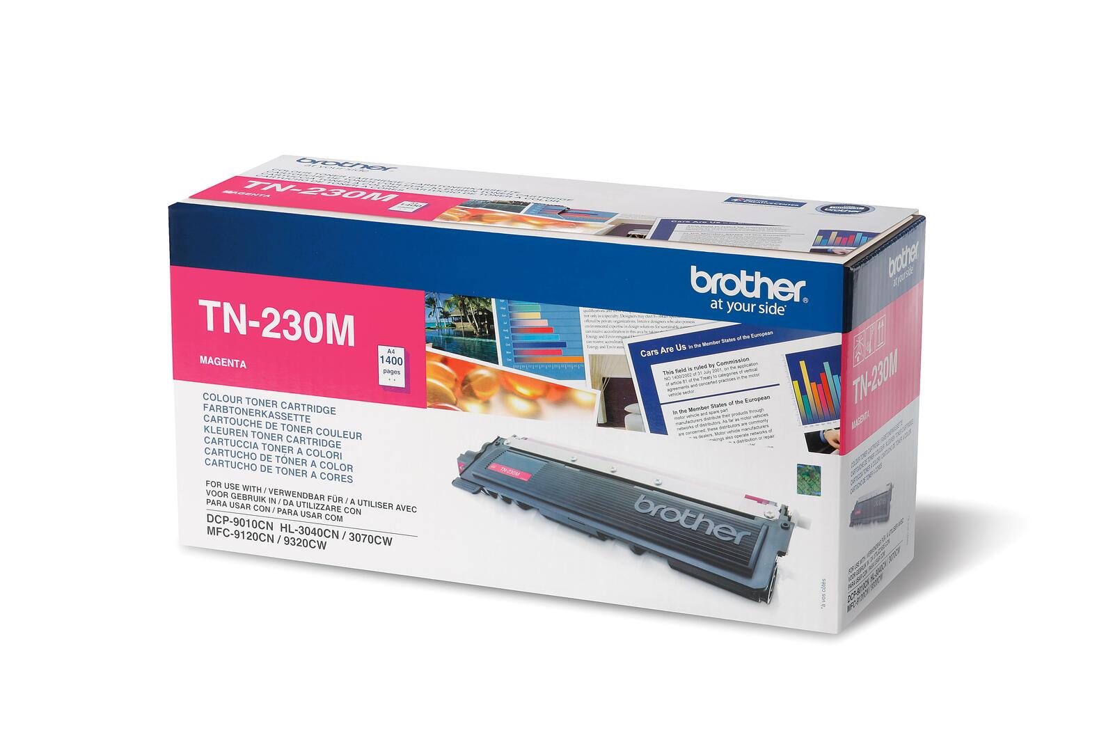 Brother Original TN230M Toner magenta 1.400 Seiten (TN-230M)
