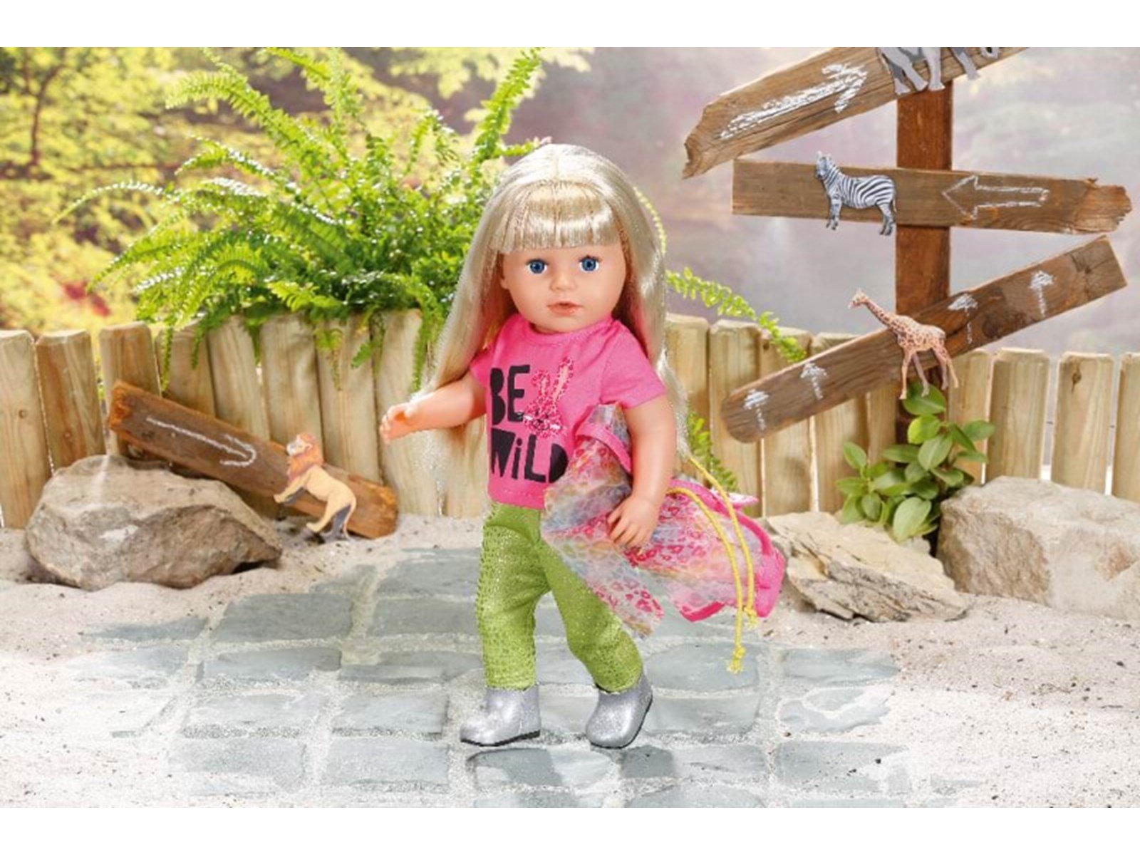 Baby Born Deluxe Trendiges Regenbogen Set 43cm