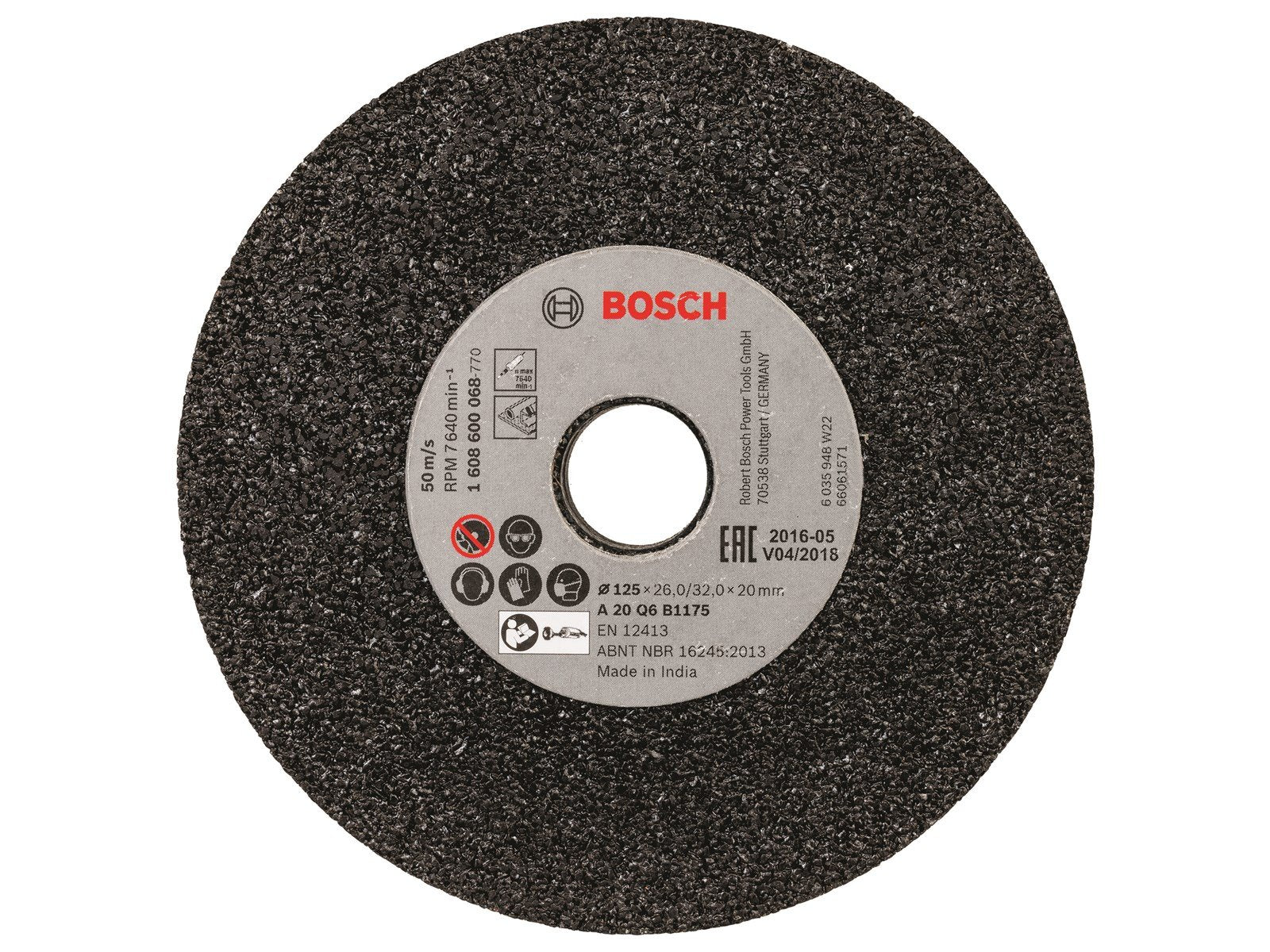 Bosch SLIBESKIVE SIC 125MM K20 GGS 6
