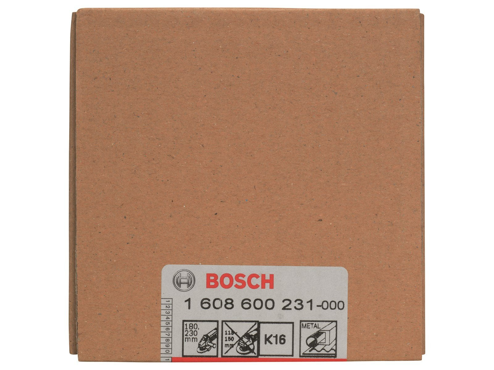 Bosch SLIBESKIVE Ø110/90MM K16 METAL KONISK