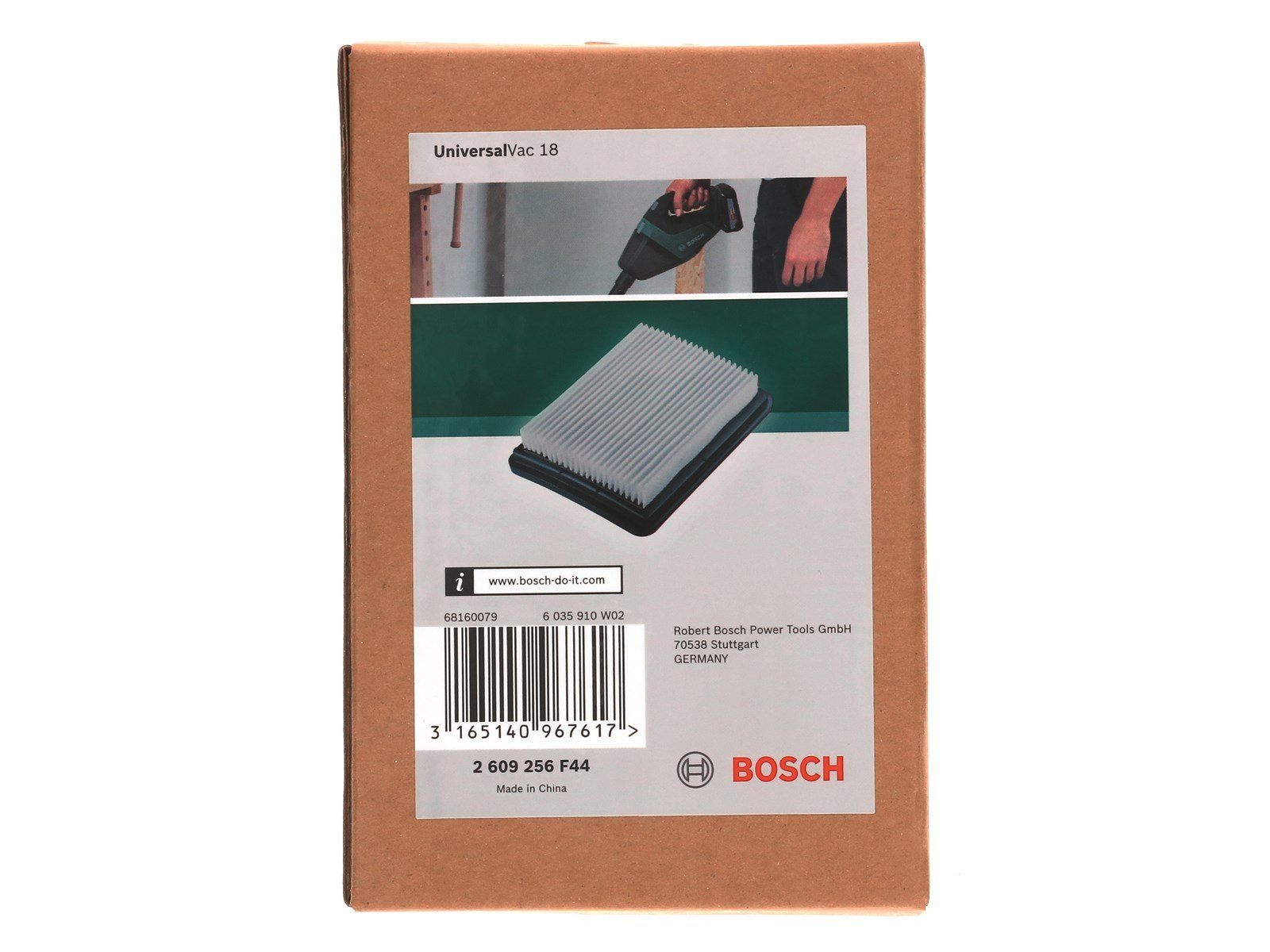 Bosch FOLDEFILTER TIL UNIVAC 18