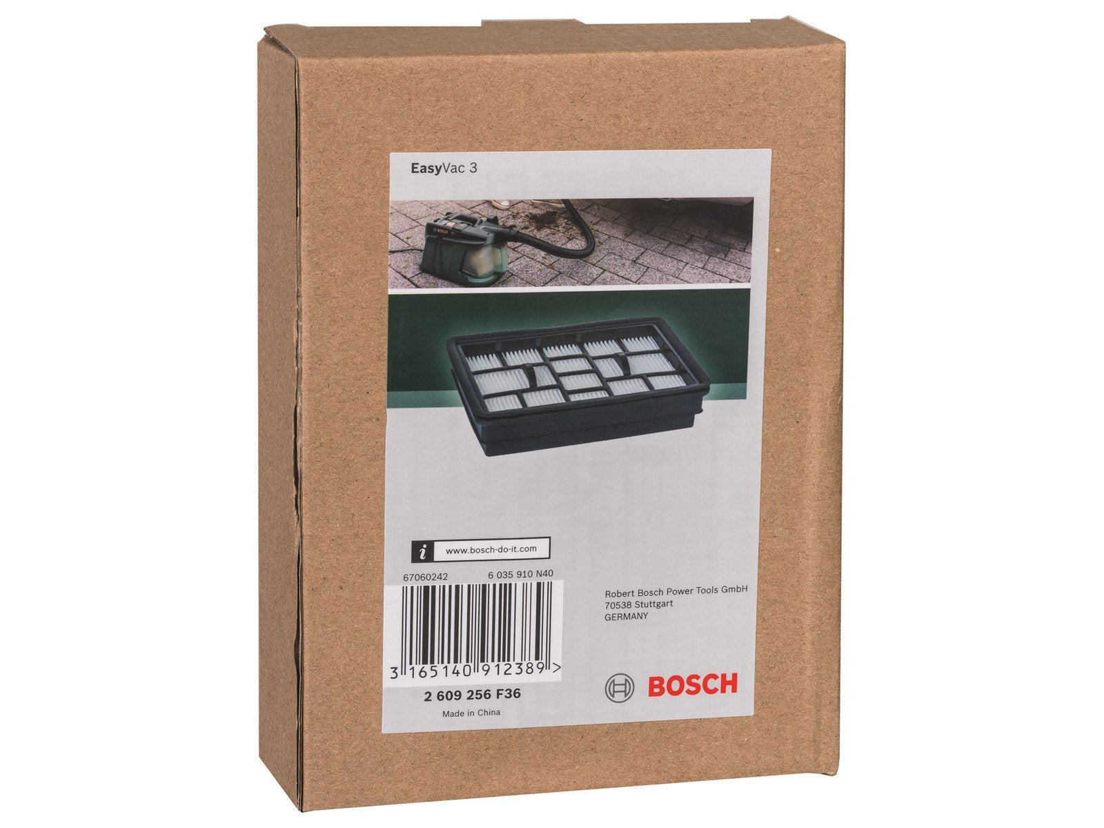 Bosch FOLDEFILTER TIL VAC 3 VASKBART