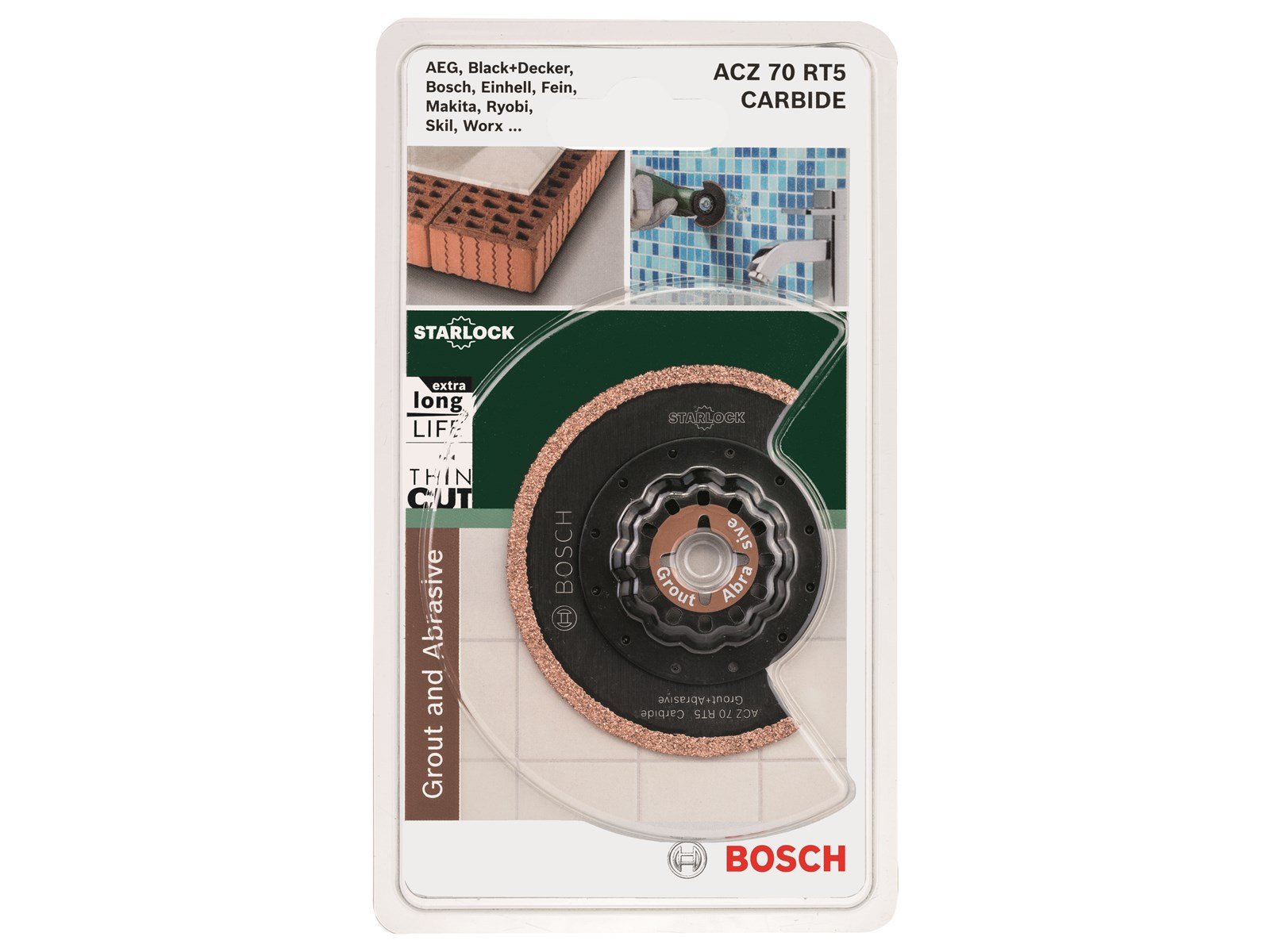 Bosch SAVKLINGE ACZ70RT5 T:1.6MM HM 70MM GL