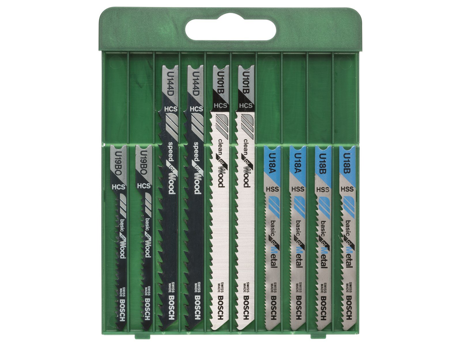 Bosch STIKSAVKLINGESÆT USKAFT TRÆ/METAL 10 STK