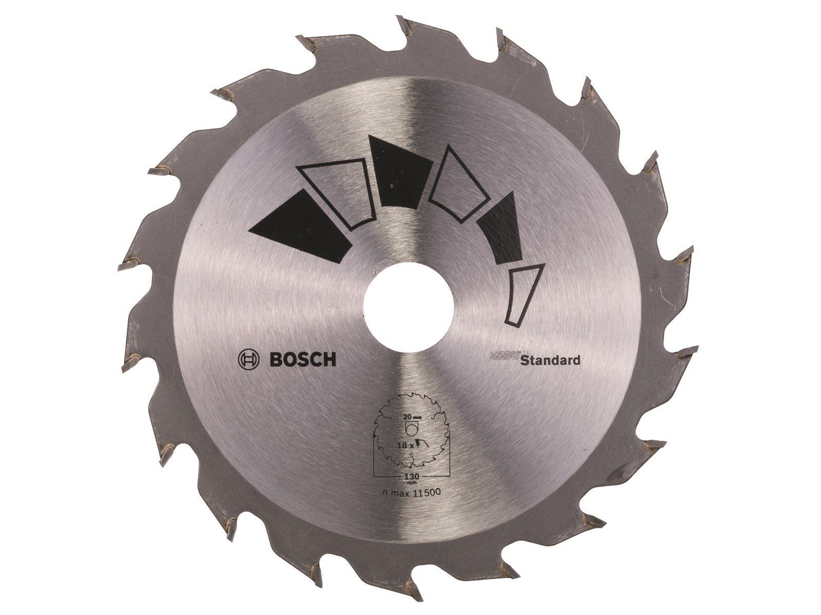 Bosch RUNDSAVKLINGE STAND Ø130X2.2X20/16MM T18