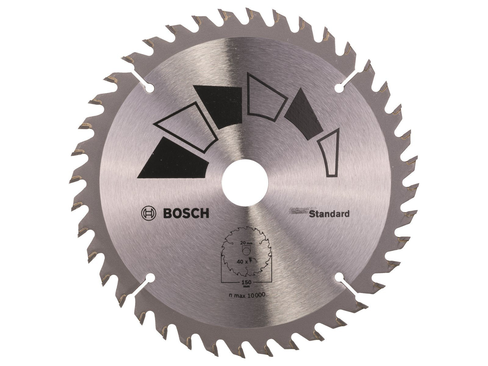 Bosch RUNDSAVKLINGE STAND Ø150X2.2X20/16MM T40