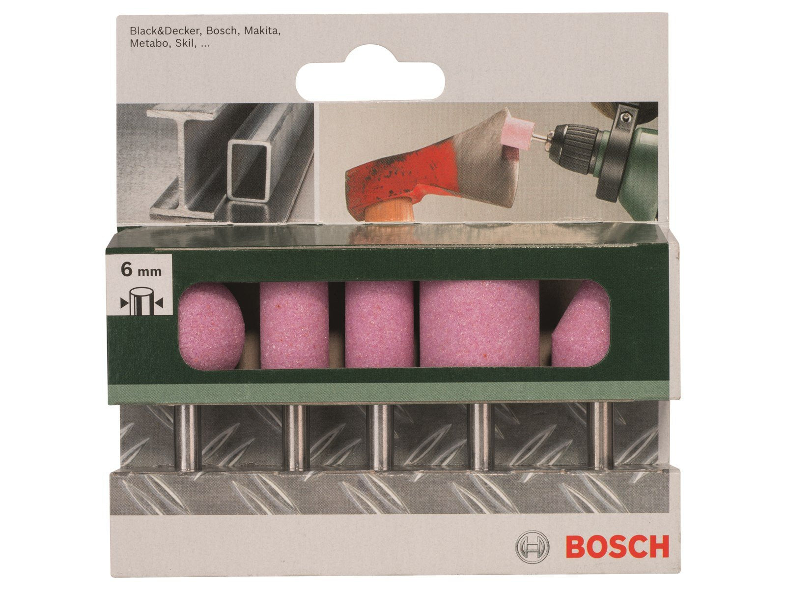 Bosch SLIBESTIFTSÆT 6MM K60 5 STK