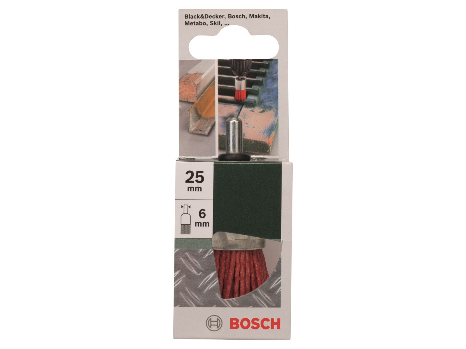 Bosch PENSELBØRSTE NYLON SIC Ø25MM 6MM