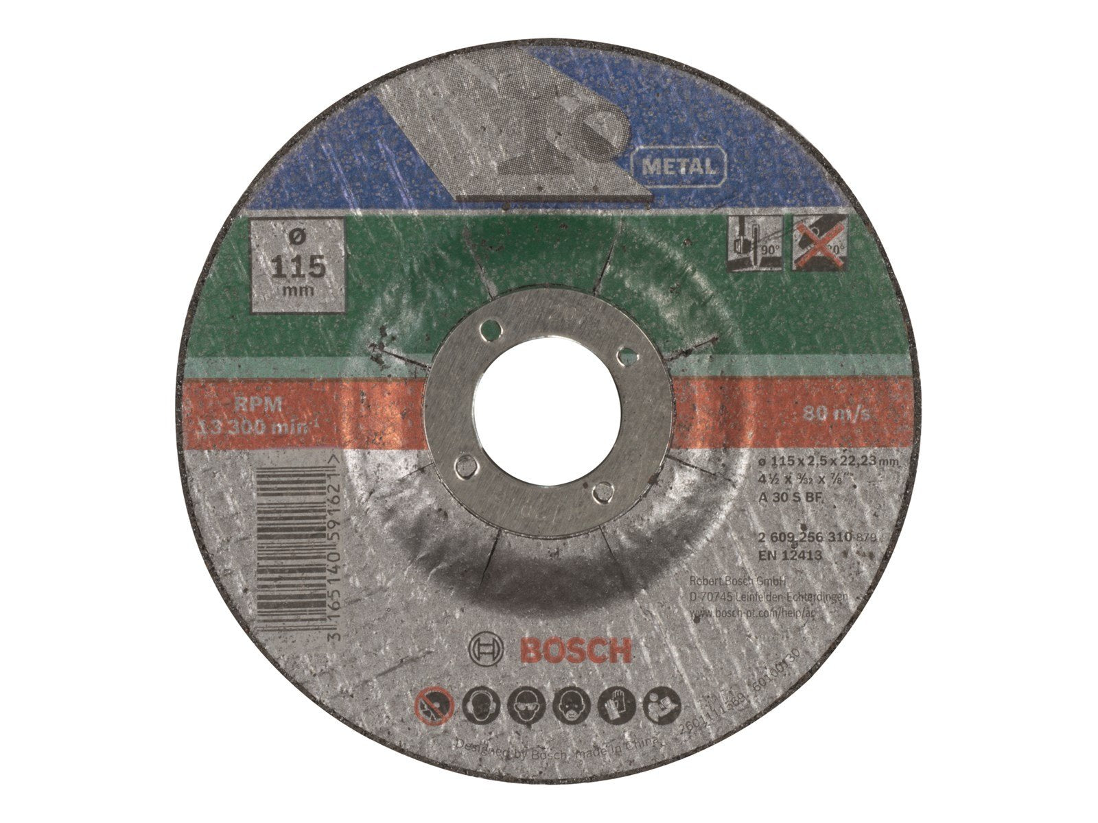 Bosch SKÆRESKIVE METAL 115X2.5MM GL